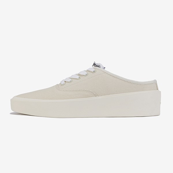 Fear of God 101 Canvas Backless Sneakers Off White