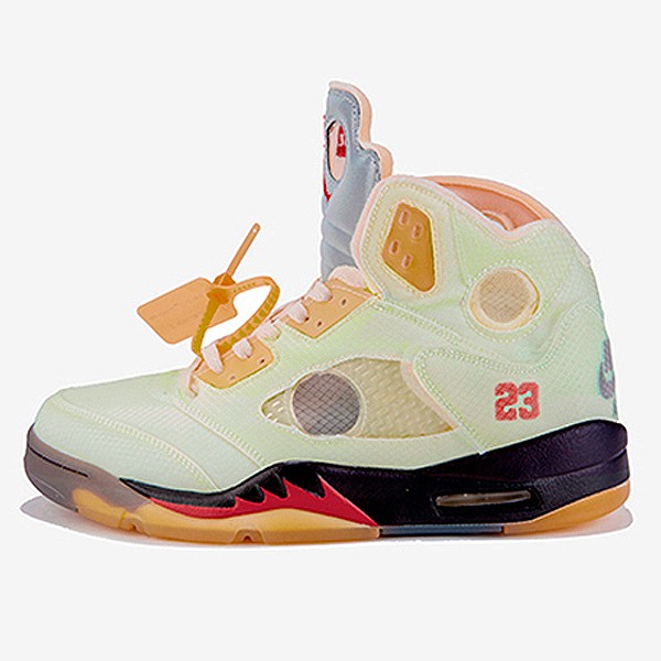 Nike Air Jordan 5 x Off-White Retro Sale DH8565-100 [PK Version]