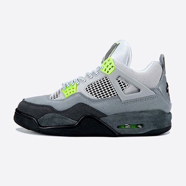 Nike Air Jordan 4 Retro SE Neon CT5342-007 Men's (H12)