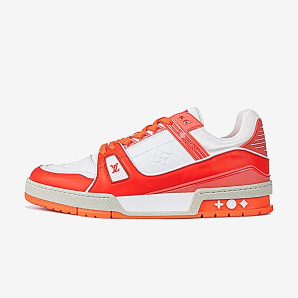 Louis Vuitton 20SSLV Trainer Sneakers Orange Men's