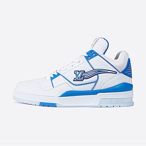 Louis Vuitton 20SSLV Trainer Sneakers Azure Blue Men's