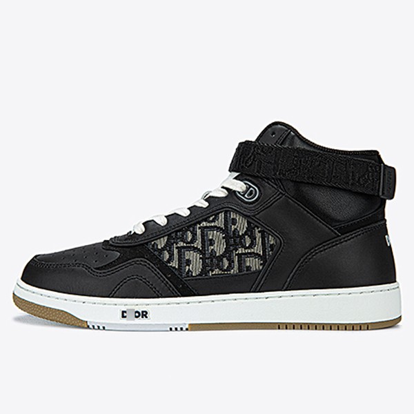 Dior 21SS B27 High-Top Sneakers in Black