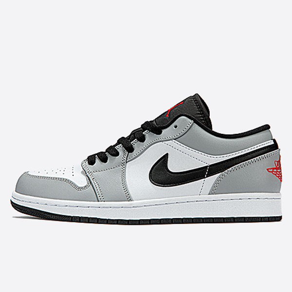 Nike Air Jordan 1 Low Smoke Grey 553558-030 Men's