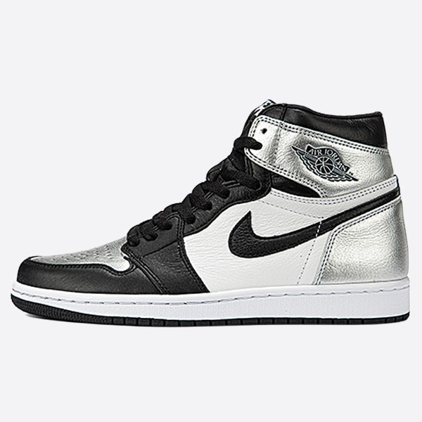Nike Air Jordan 1 High OG Silver Toe CD0461-001 Unisex (H12)