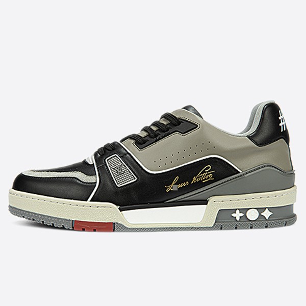 Louis Vuitton LV Trainer Sneakers Black/Grey Men's