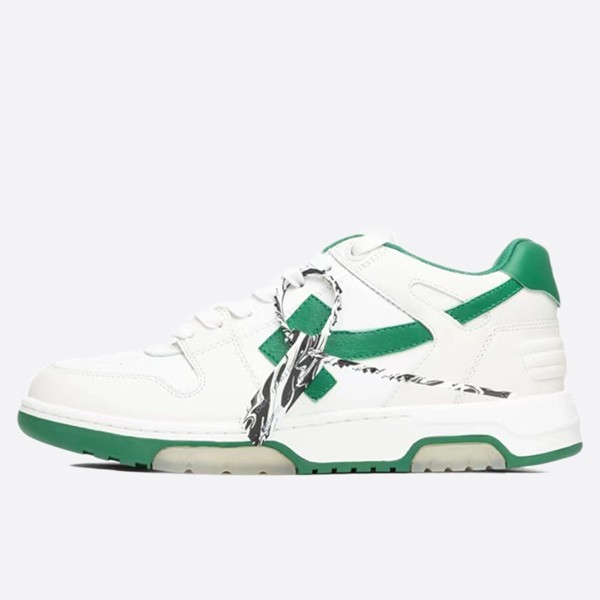 Off-White Out Of Office Calf Leather Sneakers OMIA189R21LEA0010155