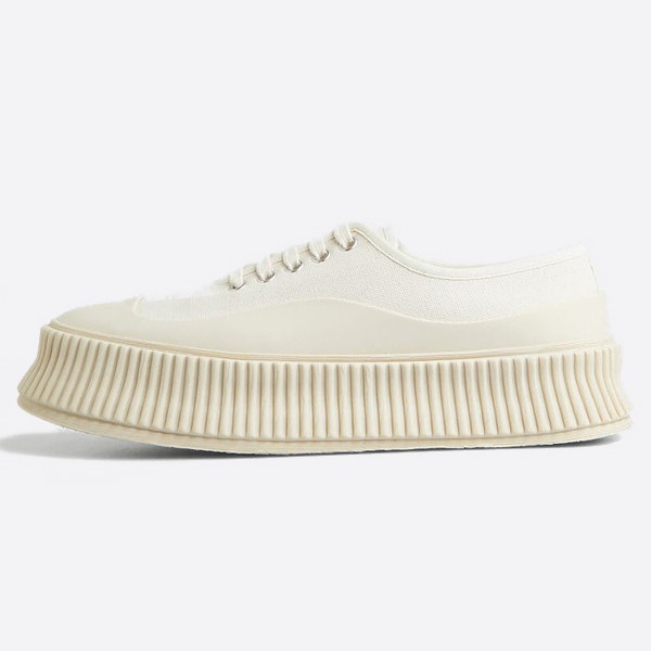 Jil Sander Lace-up Platform Sneakers JS36072A-14180