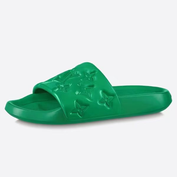 Louis Vuitton Embossed Beach Slippers 1AA5OF