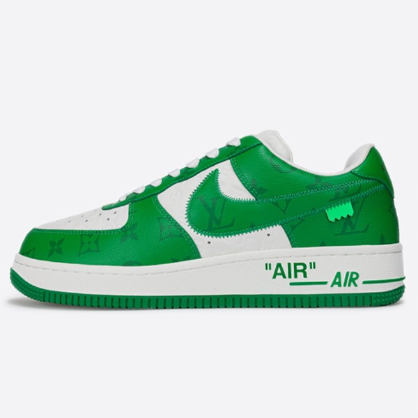 Nike x Louis Vuitton Air Force 1 Virgil Abloh Gym Green 1A9V9v