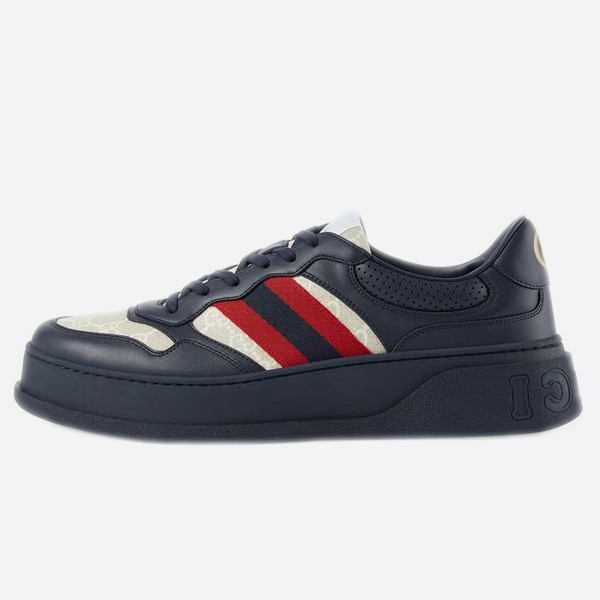 Gucci Webbing GG Lace-Up Sneakers 706843 upgc0 4060