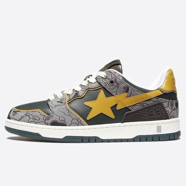 BAPE SK8 STA Camo Green 1H80-191-007