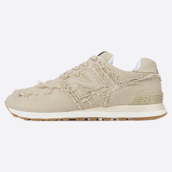 New Balance x Miu Miu 574 Denim Colonial Beige 5E765D-CSL-F0044(ZH)