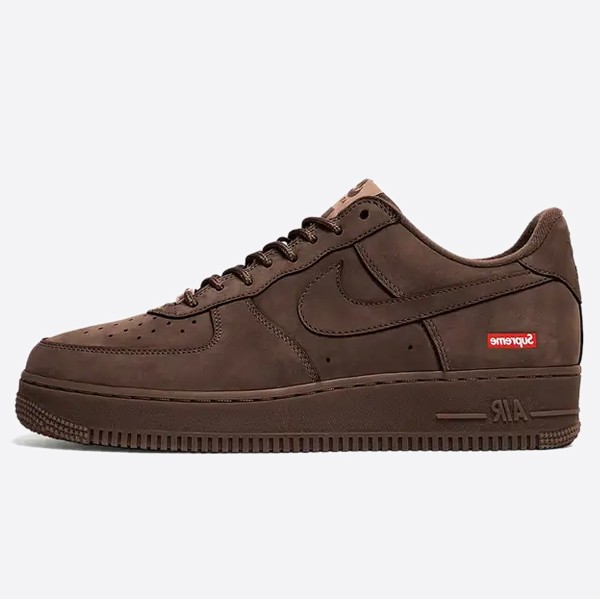 Supreme x Air Force 1 Low Brown CU9225-200
