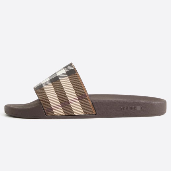 Burberry Check Print Slides 80481951