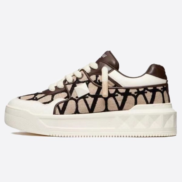 One Stud XL Nappa Leather Low-Top Sneakers 3Y2S0G37IFFKFN