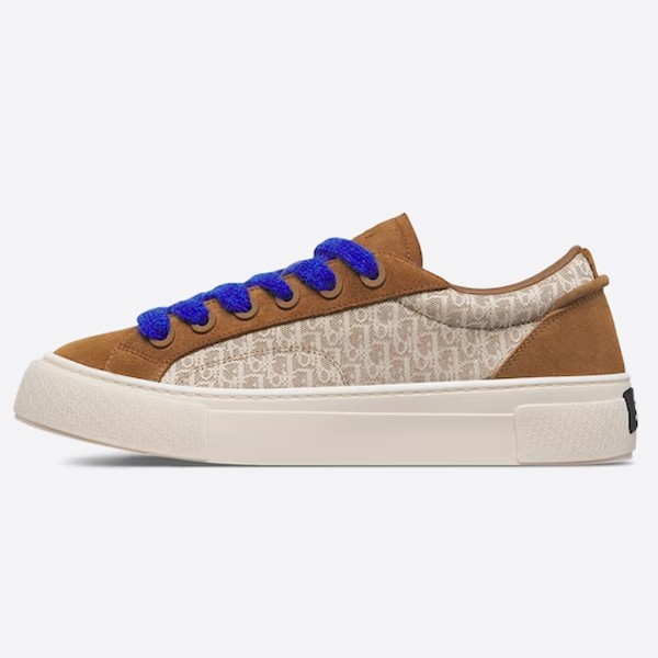 B33 Sneakers Oblique Jacquard & Suede 3SN303ZWN_H781