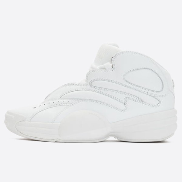 AW Hoop Sneakers Leather White 30323N056100