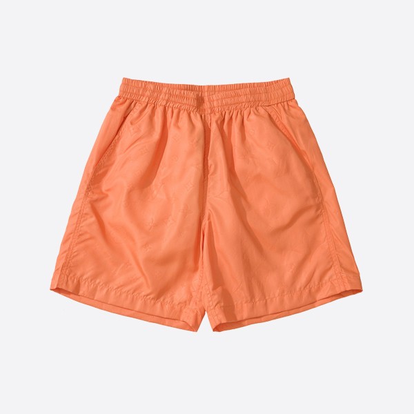 Louis Vuitton Monogram Nylon Swim Board Shorts in Orange