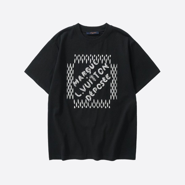 Louis Vuitton Embroidered Signature Cotton T-Shirt