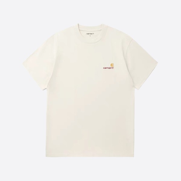 Carhartt Whip S/S American Script T-Shirt - Natural