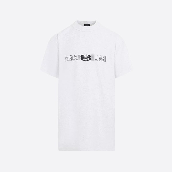 Balenciaga Inside Out Crew Neck T-Shirt (Gray)