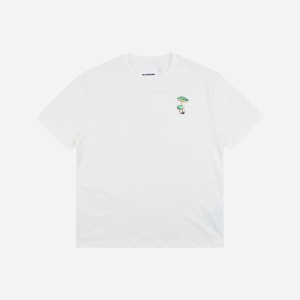 Jil Sander+ Mushroom T-shirt in white