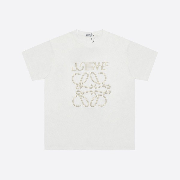 Loewe loose-fit T-shirt (cotton) off-white