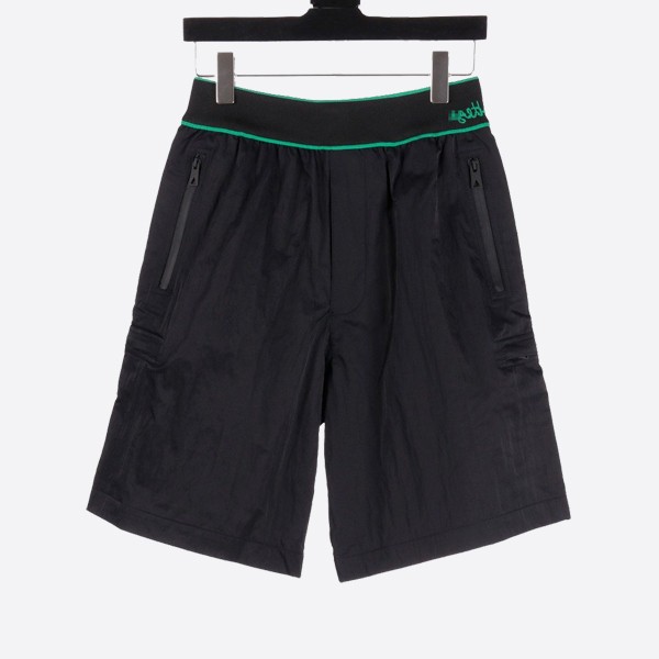 Bottega Veneta Tipped Cargo Shorts in Black