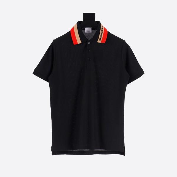 Burberry Edney Polo Shirt in Black