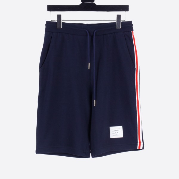 Thom Browne Classic Loopback Sweat Shorts in Navy