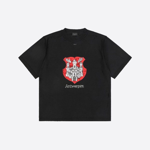 Balenciaga Antwerp Inside Out T-shirt in oversized black