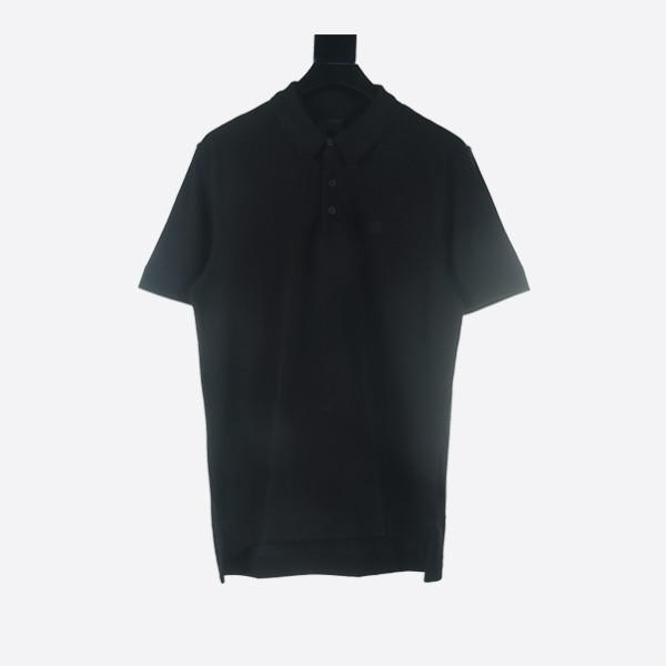 Givenchy 4G Embroidered Short Sleeve Polo Shirt