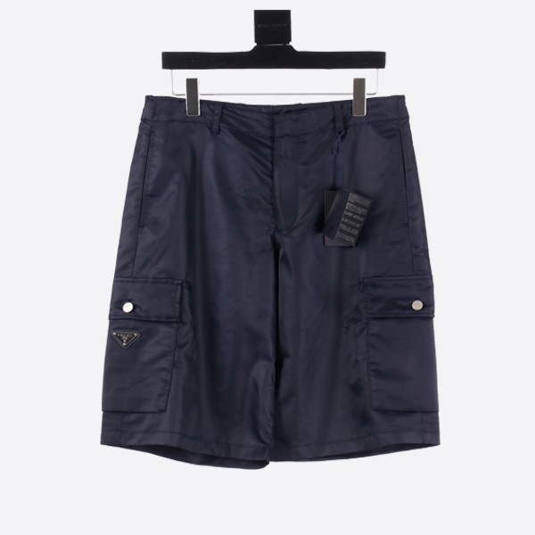 Prada Blue Re-Nylon Bermuda Shorts
