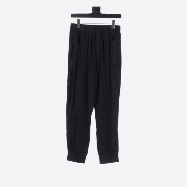 Prada Black Technical Cotton and Lininglylon Pants