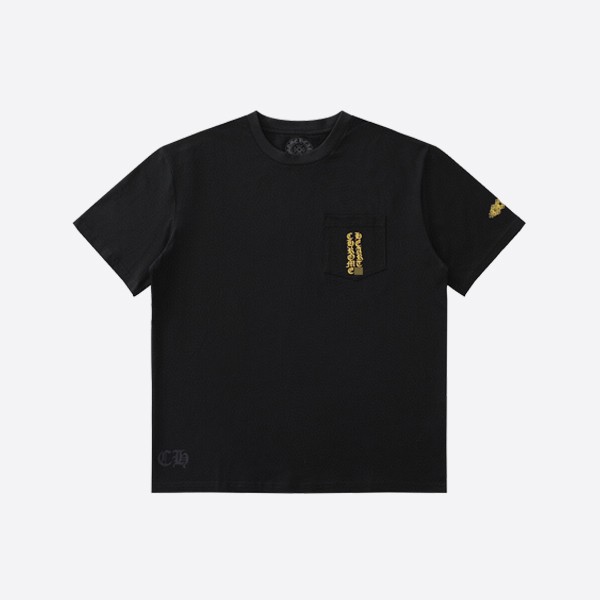 Chrome Hearts Hong Kong Limited Edition Scroll Logo Short Sleeve T-Shirt