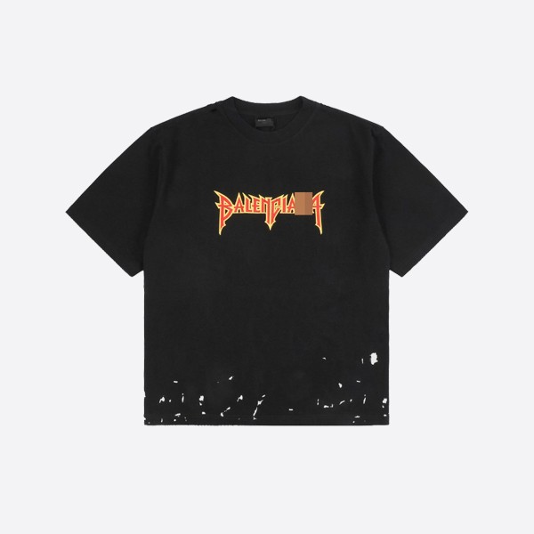 Balenciaga Metal T-shirt in oversized black