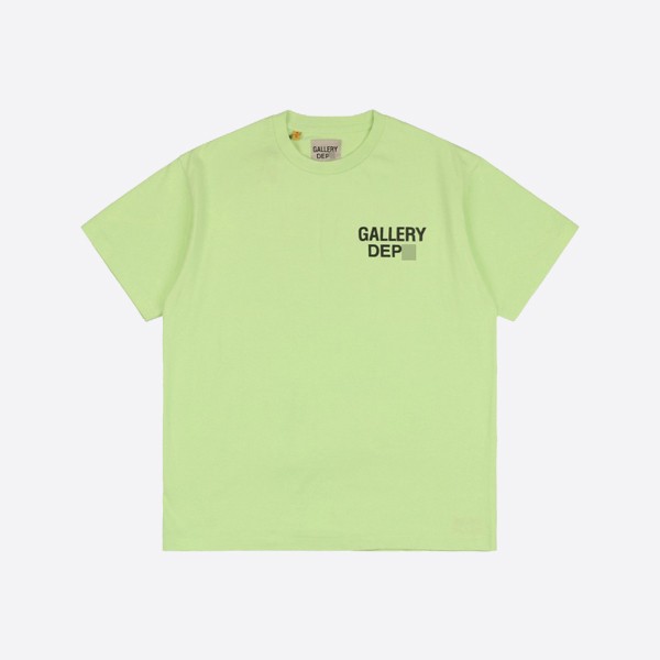 Gallery Dept. Commemorative T-shirt, Lime Green