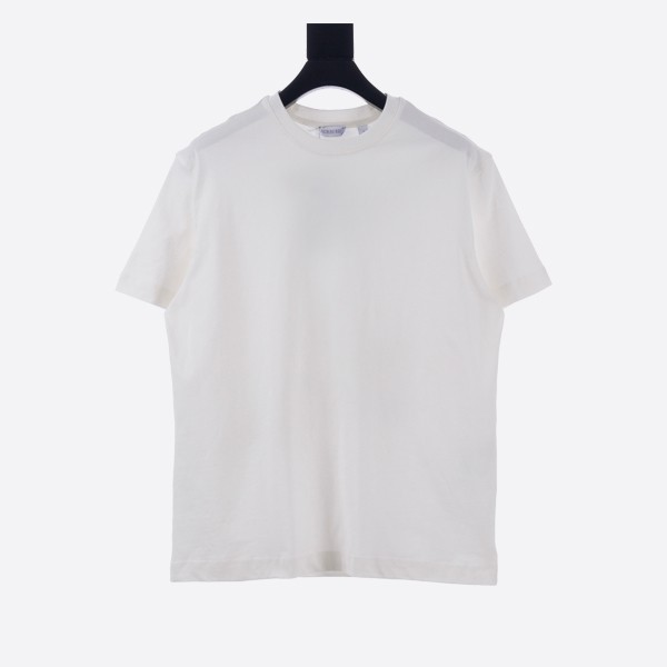 Burberry Fox Cotton T-Shirt in Chalk
