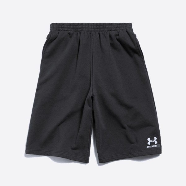 Balenciaga Under Armour® Large Shorts in Black/White
