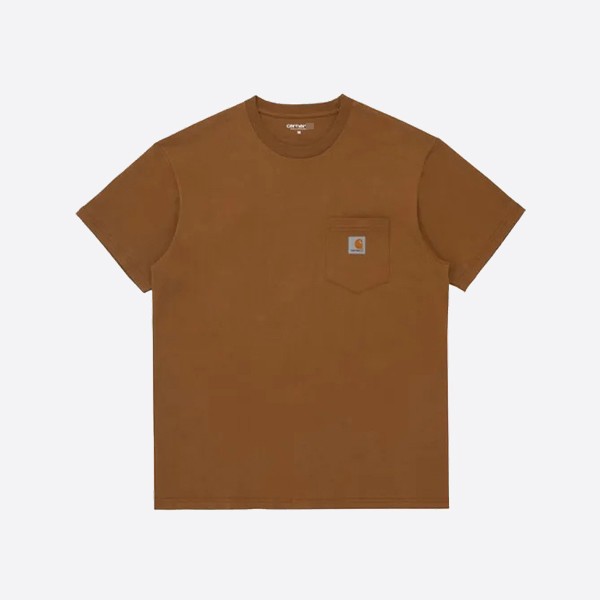 Carhartt S/S Pocket T-Shirt, Brown