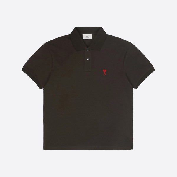 Ami de Coeur Dark Coffee Red Ami de Coeur Polo Shirt