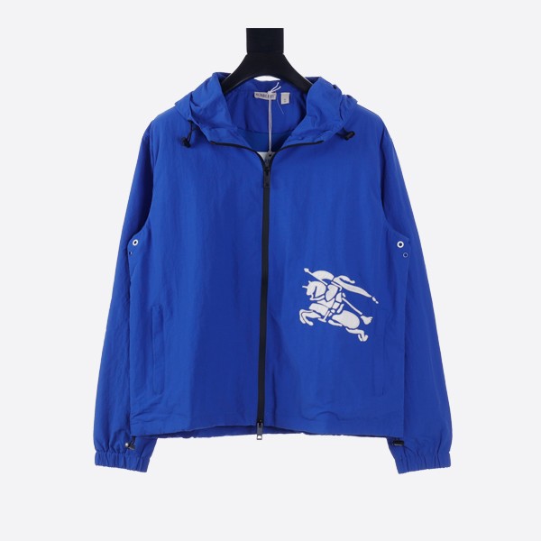 Burberry Woven Warhorse Zip-Up Jacket