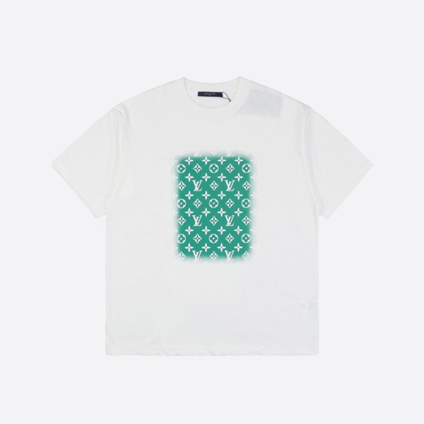Louis Vuitton Rendered Presbyopia Print Short Sleeve White