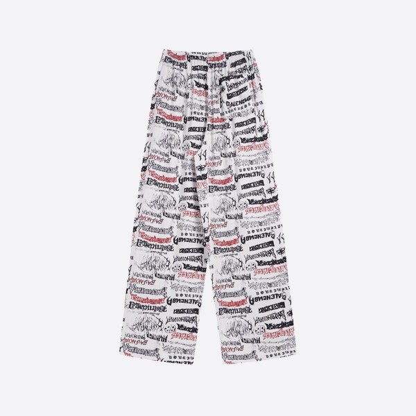 Balenciaga Graffiti Pants White