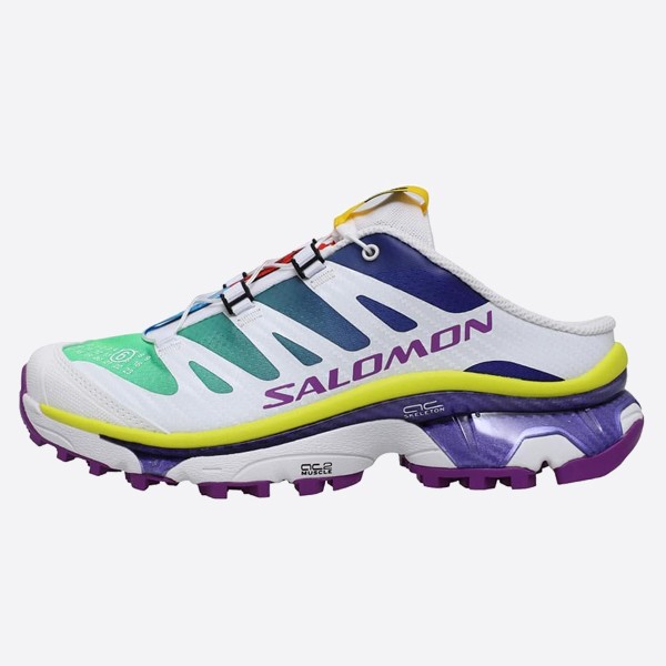 MM6 Maison Margiela x Salomon XT-4 Sports Shoes in Blue and Purple