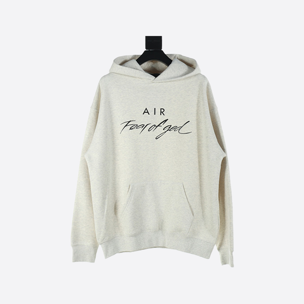 Fear of God Double Line ESSENTIALS AIR Lettered Sweatshirt Hoodie