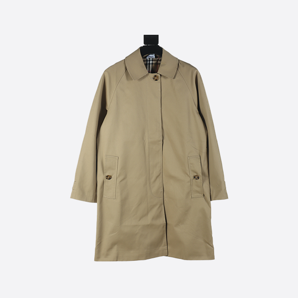 Burberry BBR 24FW Retro Camden Mid-Length Windbreaker Jacket