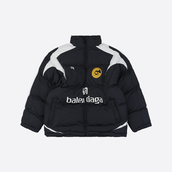 Balenciaga No. 10 Football Team Logo Cotton Jacket