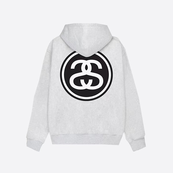 Stüssy FW23 SS-LINK Hoodie in Gray