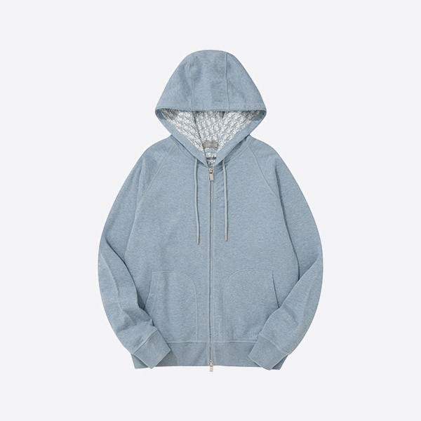 Dior Hooded Track Jacket in Blue